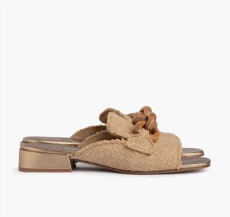 Pedro Garcia Womens Enna Sandal In Natural Burlap