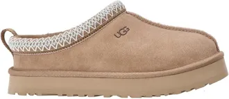 UGG Beige Logo Slides