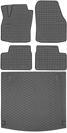 OEM Opel Astra Iii H Kombi De 2004 A Diciembre De 2014. Juego: Alfombrillas De Goma Para Coche + Alfombrilla Para Maletero