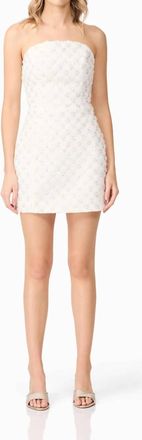 Elliatt Lola Mini Dress In Ivory