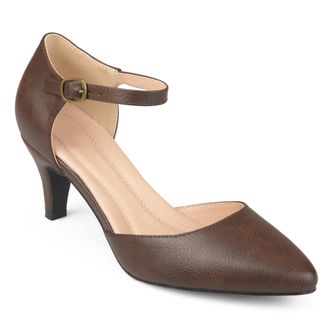 Journee Collection Women & apos;s Bettie Medium and Wide Width Pumps