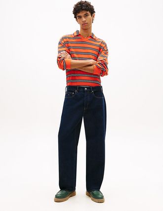 Tommy Hilfiger Mens Tommy Jeans Relaxed Straight Jean - Blue - 32W x 30L