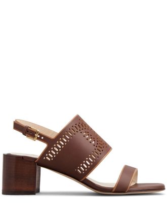 Tod's Sandali in pelle 55mm - Marrone