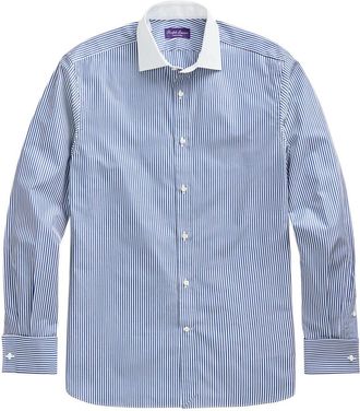 Ralph Lauren Purple Label Camicia a righe Bengal - Blu
