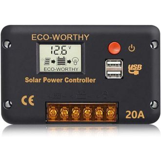 OEM Controlador Pwm Universal Totalmente Autom&aacute;tico Para Paneles Solares Crezuo-crezuo