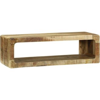 vidaXL Vidaxl - Mobile tv con lo scaffale Marrone Legno massello di mango