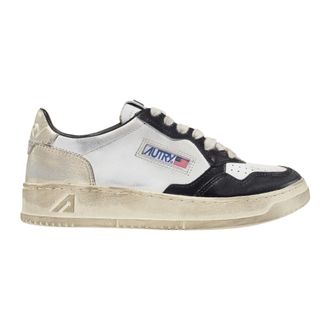 Autry Sneakers, female, White, Size: 6 US Super Vintage Sneakers