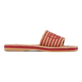 Chlo&eacute; Sliders, female, Pink, Size: 6 US Sand slide