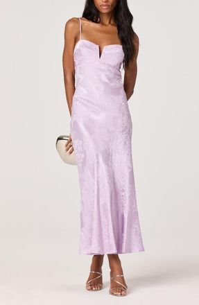 ASTR the Label Tyla Sleeveless Maxi Dress in Lilac at Nordstrom, Size X-Small