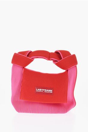 Lastframe Ribbed Two-Tone Tote Bag size Unica
