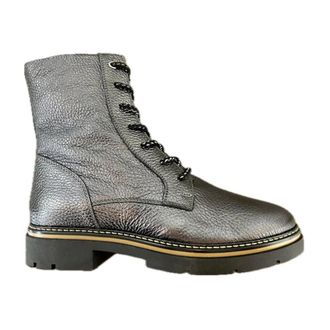 DL Sport Schoenen, Dames, Grijs, 39 EU, Leer, Veterschoenen 6376 Versione 03