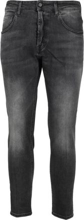 Don the Fuller Vintage Denim Jeans - Heren - Slim Fit Jeans - Zwart - W30 - Denim - Jeans