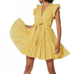 Cleobella Zia Mini Dress In Cassia