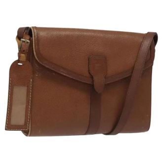 Burberry Pre-owned Cross Body Bags, female, Brown, Size: ONE SIZE Pre-owned Vintage Shoulder Bag