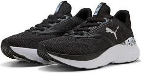 Puma Softride Mayve Mystic Sneaker in Puma Black-Haute Tropic at Nordstrom Rack, Size 9.5