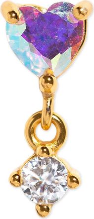 Girls Crew Love Bubble Single Flat Back Stud Earring in Gold at Nordstrom