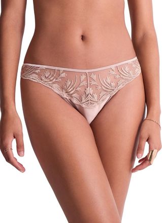 Aubade Womens Cosmic Romance Italian Brief - Pink Polyamide - Size Medium