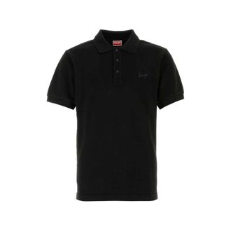 Kenzo Logo-detail Slim-fit Polo Shirt