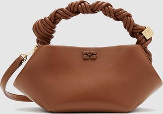 Ganni Sac Bou Mini Butter Sorrel Horse