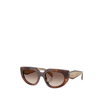 Prada D02S Sunglasses - female - Prada - Sunglasses - Brown - 53 MM - Accessories