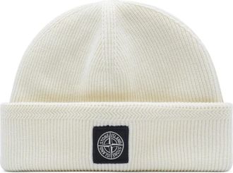 Stone Island Accessories, male, Beige, ONE SIZE, Patch Logo Hat