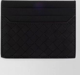 Bottega Veneta leather intrecciato card holder