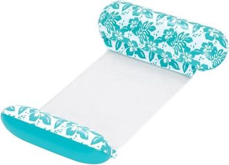 Trade Shop Trade Shop - Materasso Amaca Gonfiabile Galleggiante Design Tropicale Piscina 114x81x22cm 43839