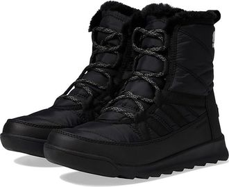 Sorel Whitneytm II Plus Lace Waterproof Womens Snow Shoes Black/Quarry : 10.5 B - Medium, Synthetic