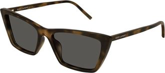 Saint Laurent Sunglasses, unisex, Brown, Size: 54 MM SL 737 Mica Thin