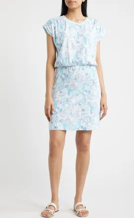 Lilly Pulitzer Melli Print Dress in Resort White Shell Shine at Nordstrom, Size Xx-Small