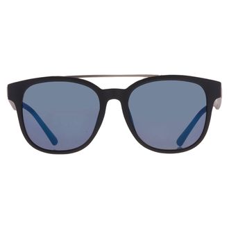 Guess Blue Mirror Square Mens Sunglasses GF5075 02X 56
