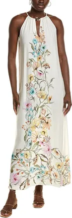 Vince Camuto High Neck Flowy Maxi Dress