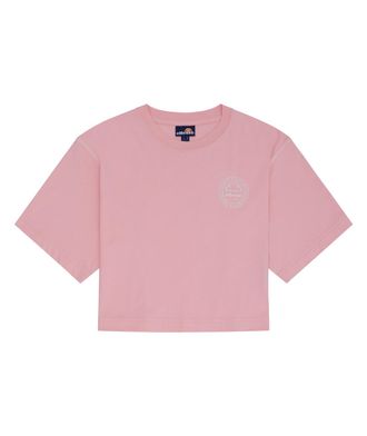 Ellesse T-Shirt ELLESSE MARCIALLA T SHIRT, Damen, Gr. 40 (12), pink, Obermaterial: 100% Baumwolle, Rundhals, Shirts T-Shirt, sportlicher Stil, aus Baumwolle, 