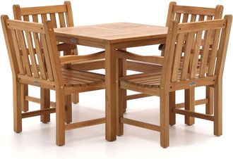 Sunyard Furniture Sunyard Wales/Liverpool 90cm dining tuinset 5-delig