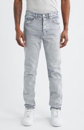 Purple P005 Alloy Studs Slim Straight Jeans in Grey at Nordstrom Rack, Size 28 X 32