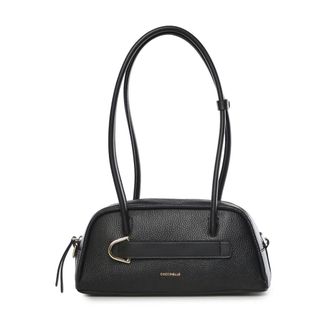Coccinelle Shoulder Bags, female, Black, Size: ONE SIZE Top Handle Shoulder Bag