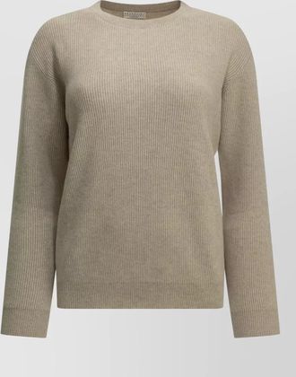 Brunello Cucinelli cashmere crew neck sweater