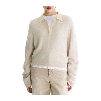 Bellerose Dames, Tops, Beige, Maat: M Wol
