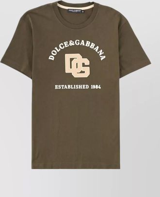 Dolce & Gabbana logo cotton t-shirt