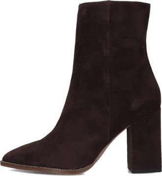 Notre-V Schoenen, Dames, Bruin, 43 EU, Su&egrave;de, Bruine Su&egrave;de Enkellaarsjes Stijlvol Model