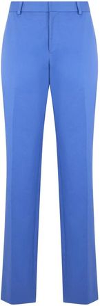Moschino Lichtblauwe lange broek - Heren - Nette broeken - Blauw - 2XL - Katoen - Broeken