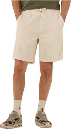 Anerkjendt Corduroy Shorts voor Heren - Heren - Korte Broeken - Beige - XL - Linnen - Korte Broeken