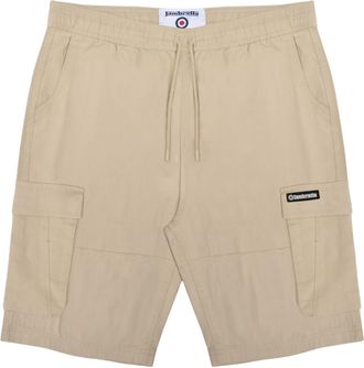 Lambretta Heren Utility SS25 Cargo Shorts (Steen)