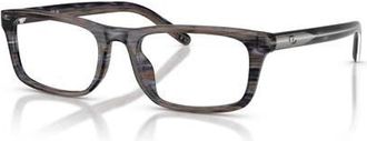 Diesel 54mm Rectangle optical glasses in Grey at Nordstrom