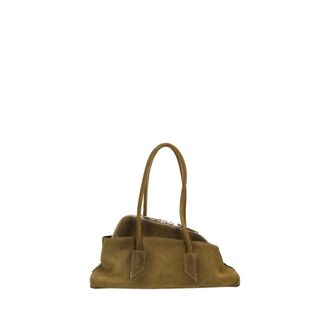 The Attico Dames, Tassen, Groen, Maat: ONE Size Leer