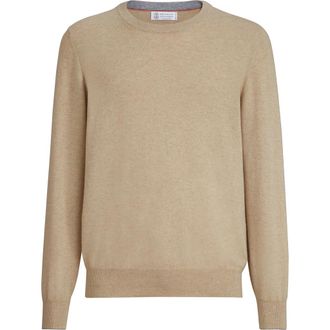 Brunello Cucinelli Cashmere sweater in Brown at Nordstrom, Size 58 It