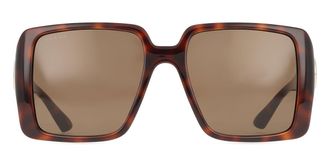 Gucci GG1692S 002 Womens Sunglasses Tortoiseshell Size 54 - Free RX Lenses - Free RX Lenses
