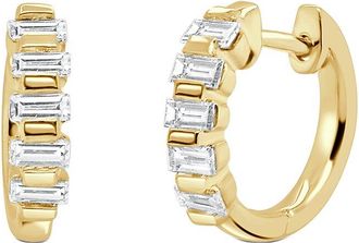 Sabrina Designs 14K 0.45 Ct. Tw. Diamond Huggie Earrings
