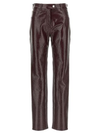 Courrèges Reedition Vinyl Pants