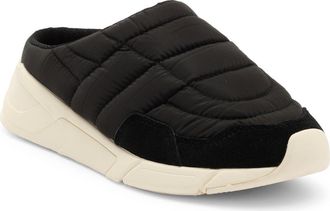 Gola Orbit Water Resistant Quilted Mule Sneaker in Black at Nordstrom Rack, Size 10